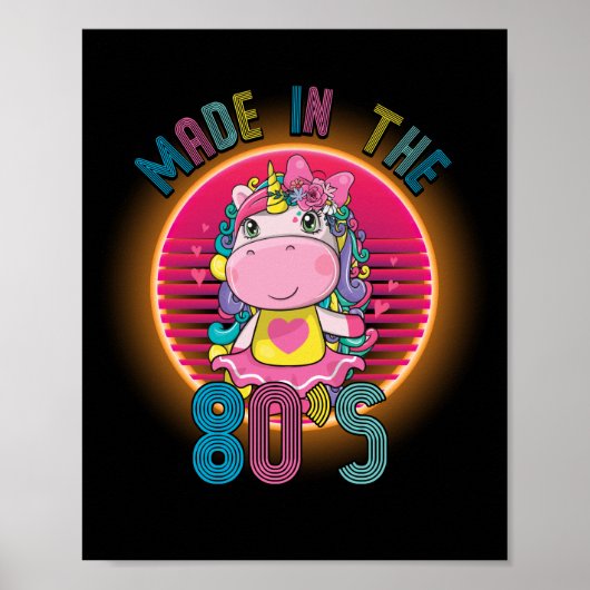 Made in de 80's mijn kleine Pony Moonstone Poster (Voorkant)