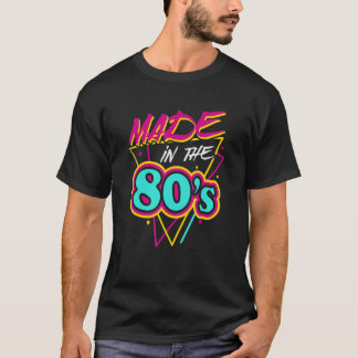 Made in de 80s Retro 80s thema Partij Vintage T-shirt