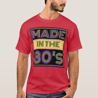 MADE IN DE JAREN 80 meisje T-shirt