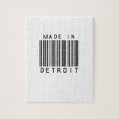 Made in Detroit Barcode Legpuzzel (Verticaal)