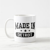 Made in Detroit Koffiemok (Links)