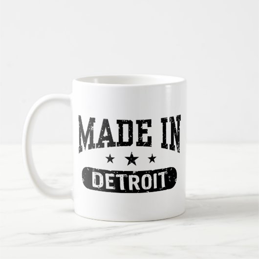 Made in Detroit Koffiemok (Links)