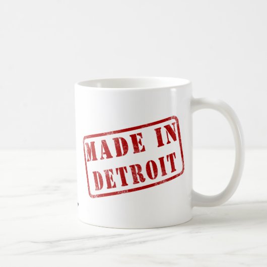 Made in Detroit Koffiemok (Rechts)