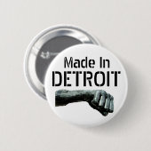 Made in Detroit Ronde Button 5,7 Cm (Voorkant /achterkant)