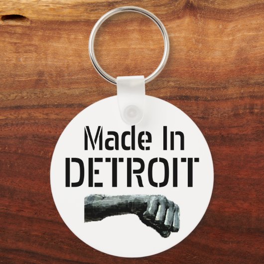 Made in Detroit Sleutelhanger (Voorkant)