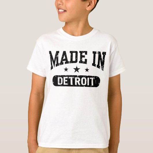 Made in Detroit T-shirt (Voorkant)