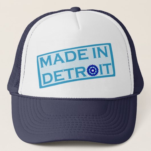 Made in Detroit Trucker Hat Pet (Voorkant)