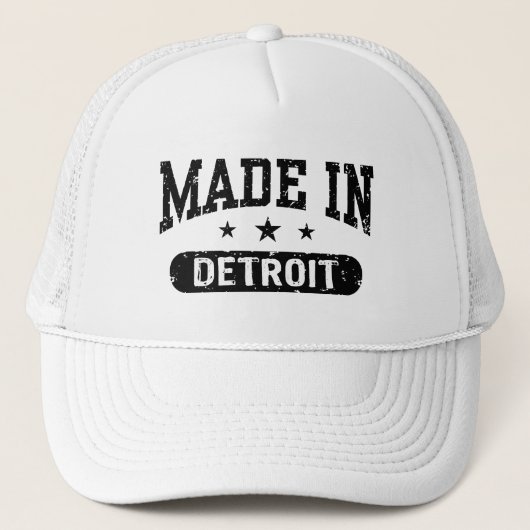 Made in Detroit Trucker Pet (Voorkant)