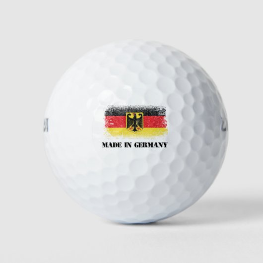 Made in Duitsland Golfballen (Voorkant)