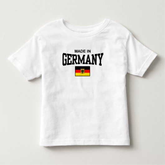 Made in Duitsland Kinder Shirts (Voorkant)