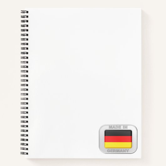 Made in Duitsland Notitieboek (Voorkant)