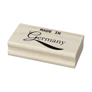 Made in Duitsland Rubberstempel