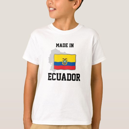 Made in Ecuador T-shirt (Voorkant)
