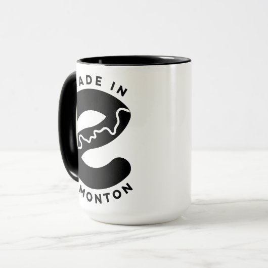Made in Edmonton Tall Mok (Voorkant links)