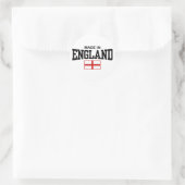 Made in England Ronde Sticker (Tas)