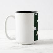 Made in England Tweekleurige Koffiemok (Links)