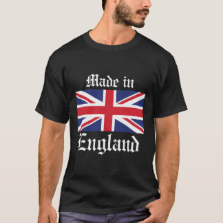 Made in England Union Jack Hoodie Engelse Humor T-shirt