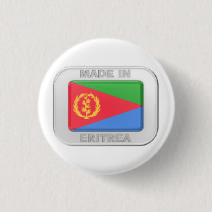 Made in Eritrea Ronde Button 3,2 Cm