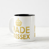 Made in Essex mok - REEM (Voorkant links)