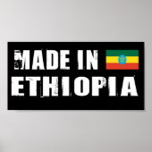 Made in Ethiopië Poster (Voorkant)