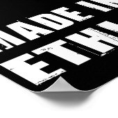 Made in Ethiopië Poster (Hoek)