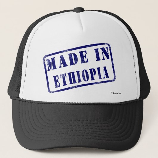 Made in Ethiopië Trucker Pet (Voorkant)
