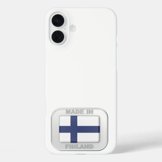 Made in Finland Case-Mate iPhone Case (Achterkant)