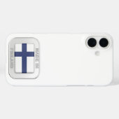 Made in Finland Case-Mate iPhone Case (Achterkant (horizontaal))