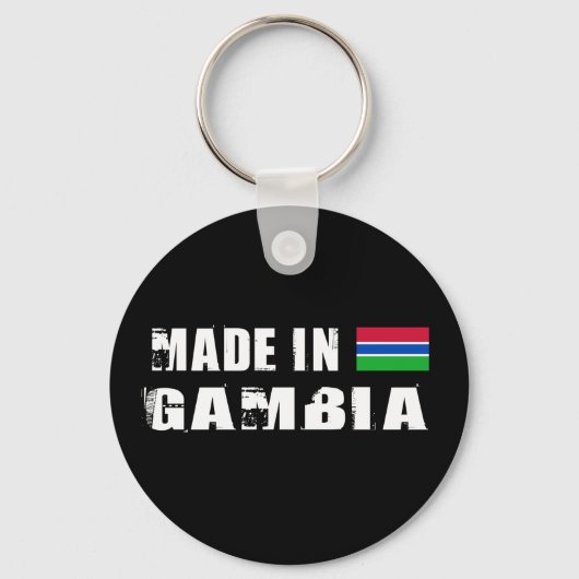 Made in Gambia Sleutelhanger (Voorkant)