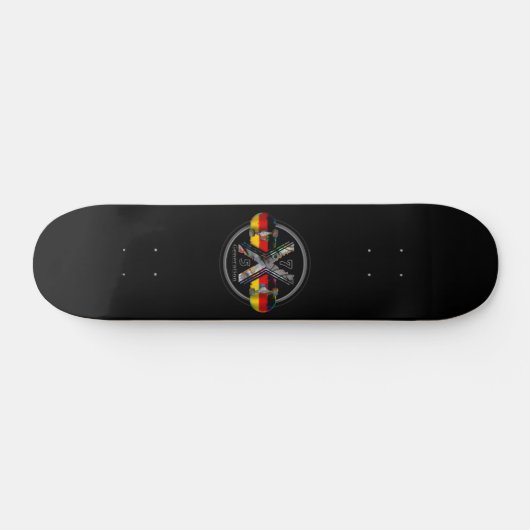 Made in Germany 1975 Persoonlijk Skateboard (Horizontaal)