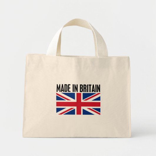 Made in Groot-Brittannië Mini Tote Bag (Voorkant)