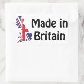 Made in Groot-Brittannië Rechthoekige Sticker (Tas)