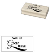 Made in Groot-Brittannië Rubberstempel (Gestempeld)
