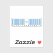 Made in Guatemala Barcode Flag Sticker (Vel)