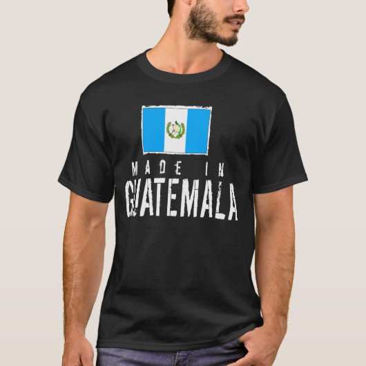 Made in Guatemala - donker T-shirt (Voorkant)