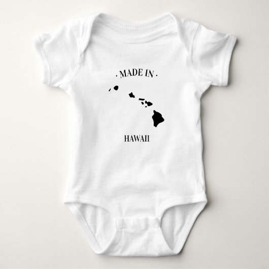 Made in Hawaii HI Baby Bodysuit (Voorkant)