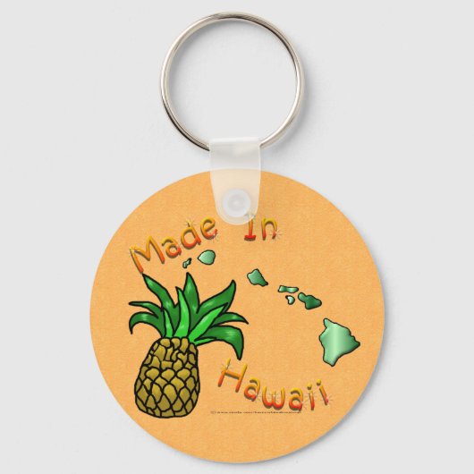 Made in Hawaii Sleutelhanger (Voorkant)