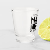 Made in het DIY-geboortejaar alle originele onderd Shot Glas (Links)