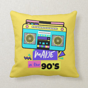 Made in het grappige Nostalgische Gift Sierkussen 