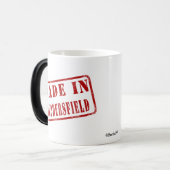 Made in Huddersfield Magische Mok (Voorkant links)