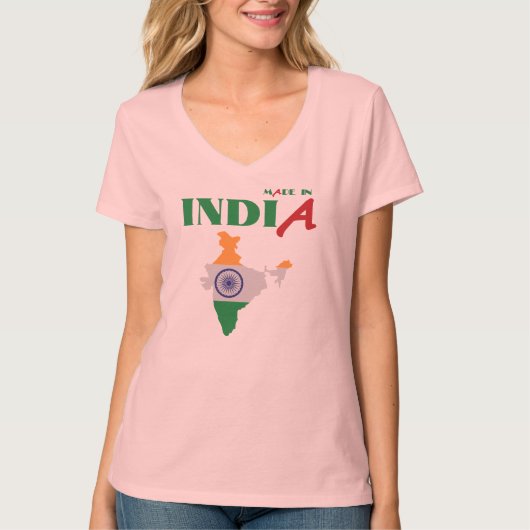 Made in India T-shirt (Voorkant)