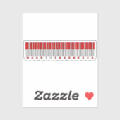 Made in Indonesië Barcode Sticker (Vel)