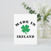 Made in Ireland Briefkaart (Staand voorkant)