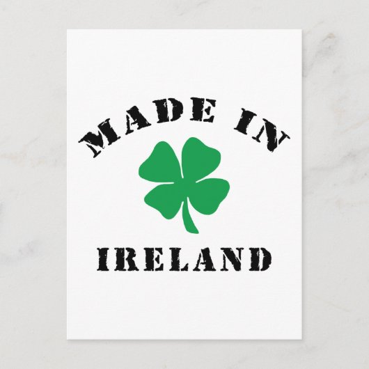 Made in Ireland Briefkaart (Voorkant)