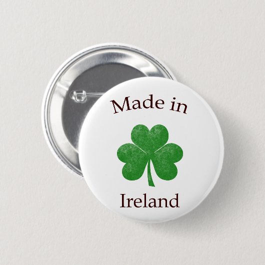 Made in Ireland Button (Voorkant /achterkant)