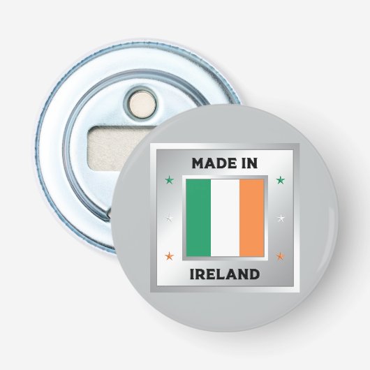 Made In Ireland Button Flesopener (Voorkant)