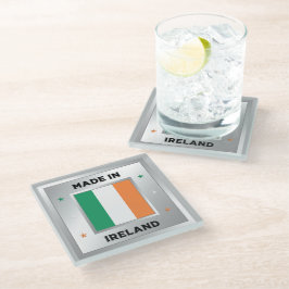 Made In Ireland Glazen Onderzetter