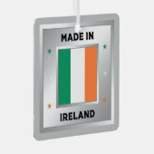Made In Ireland Metalen Ornament (Voorkant Rechts)