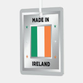 Made In Ireland Metalen Ornament (Voorkant links)