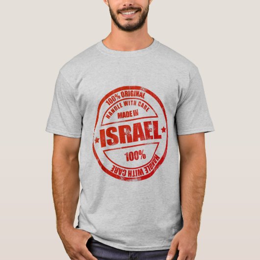 Made in Israel - Long T Shirt (Voorkant)